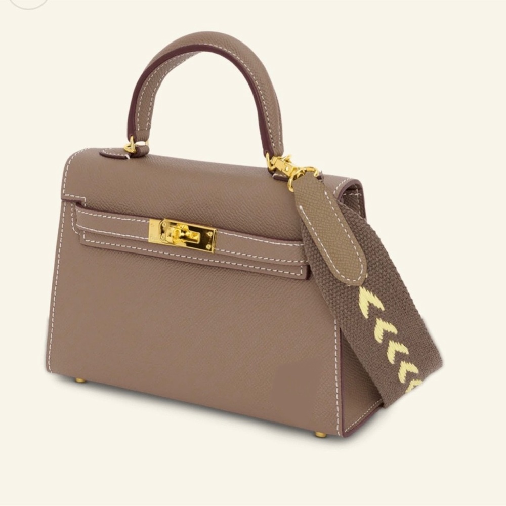 Lily & Bean Hettie Mini Bag in Taupe